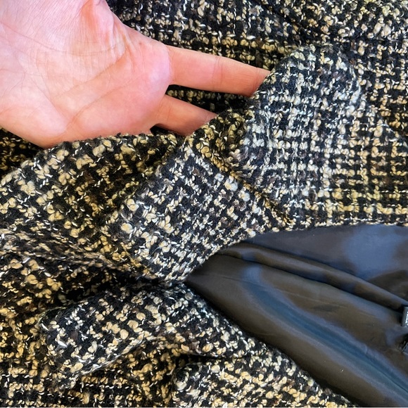 Rafaella Tweed Fall Autumn Blazer M Medium Petite Jacket Coat - Picture 4 of 6